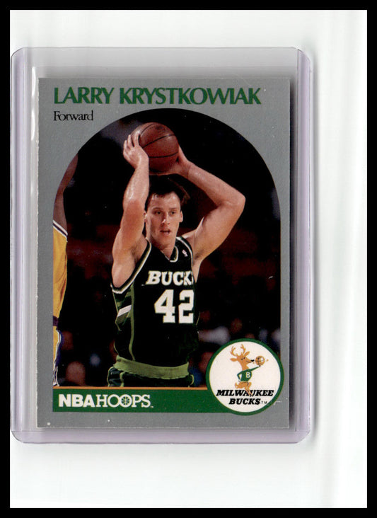 1990-91 Hoops #177 Larry Krystkowiak