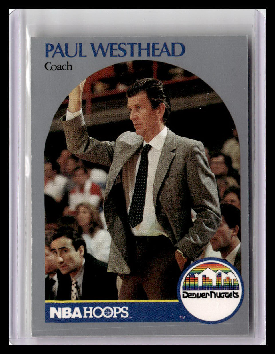 1990-91 Hoops #422 Paul Westhead
