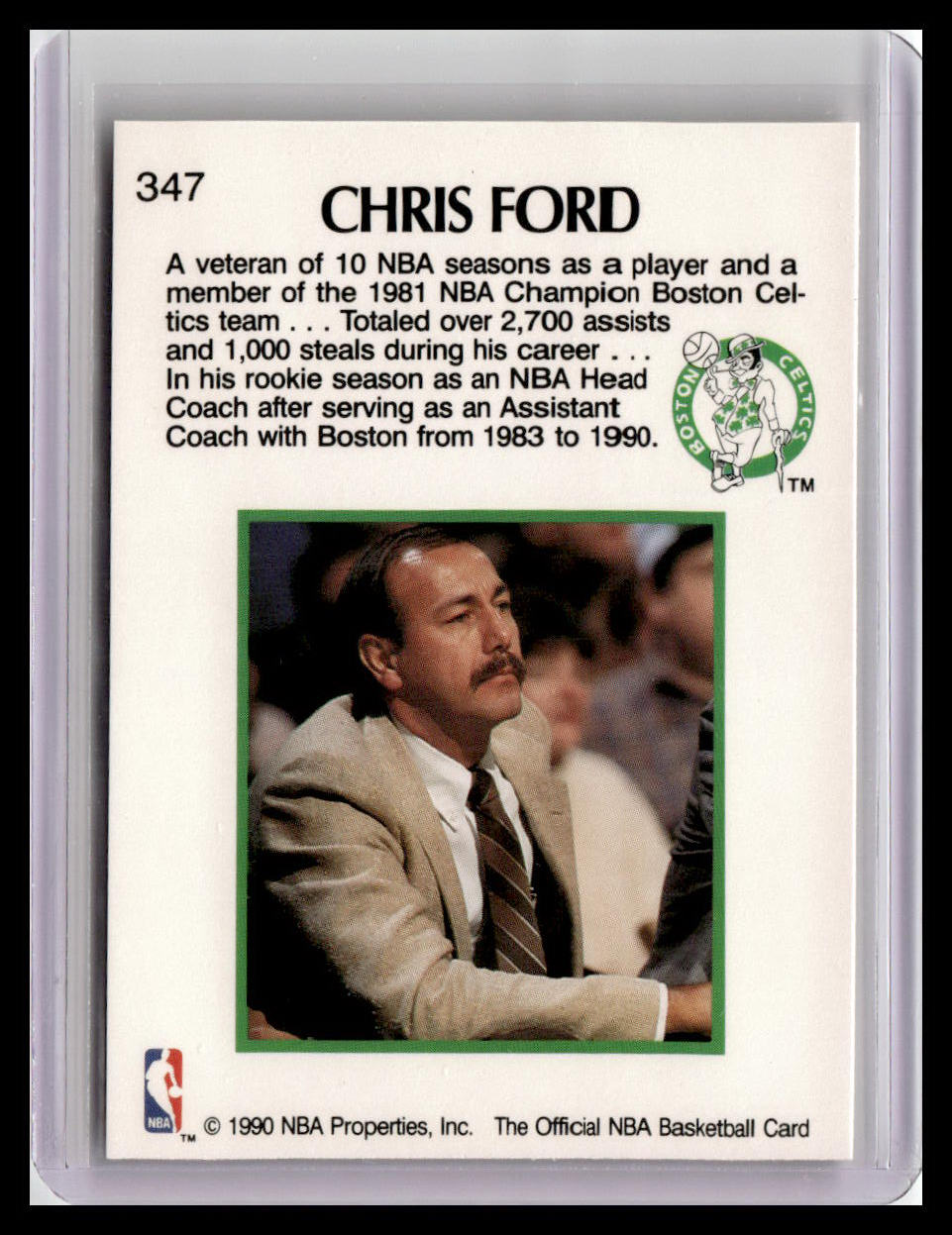 1990-91 Hoops #347 Chris Ford