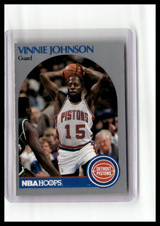 1990-91 Hoops #107 Vinnie Johnson