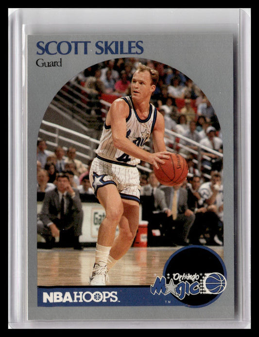 1990-91 Hoops #220 Scott Skiles