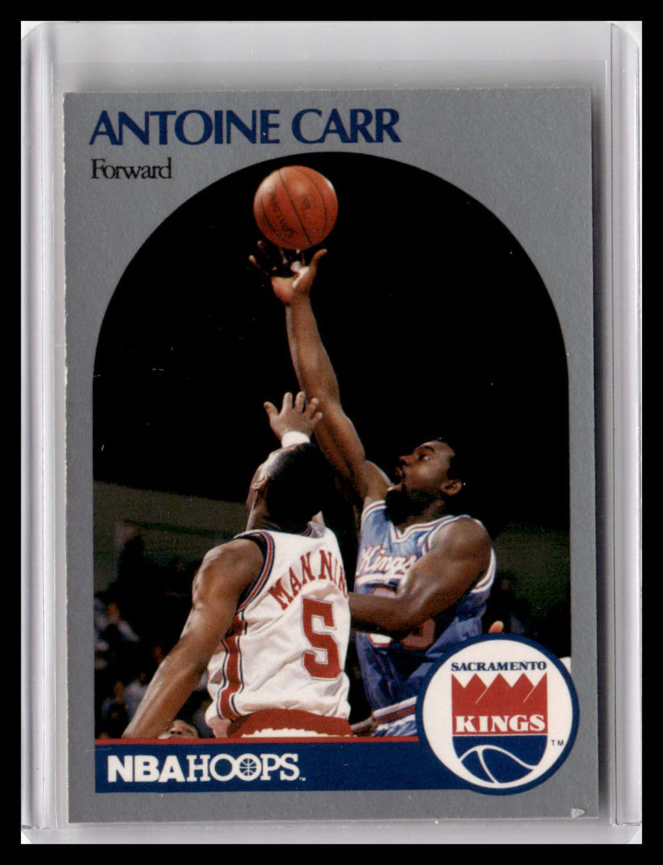 1990-91 Hoops #255 Antoine Carr