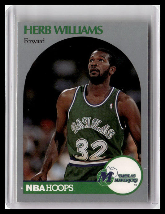 1990-91 Hoops #90 Herb Williams