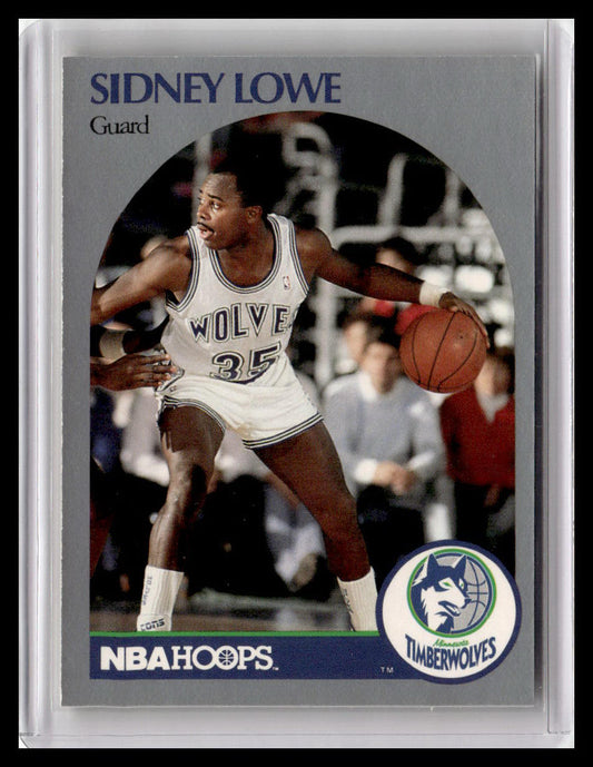 1990-91 Hoops #187 Sidney Lowe