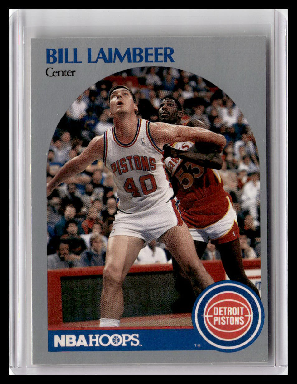 1990-91 Hoops #108 Bill Laimbeer