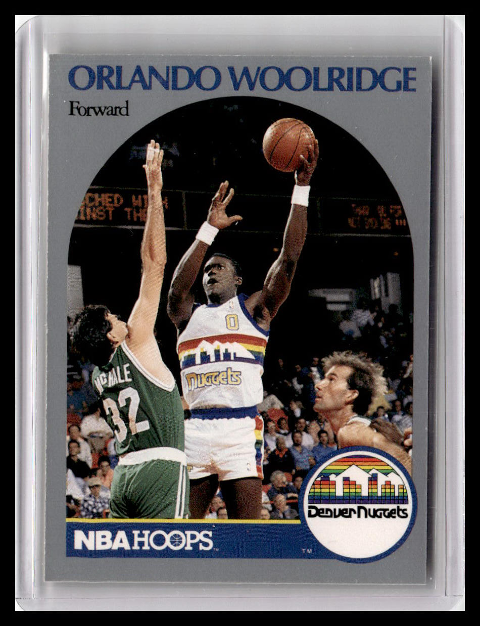 1990-91 Hoops #411 Orlando Woolridge