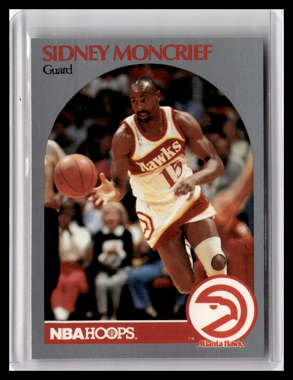 1990-91 Hoops #402 Sidney Moncrief