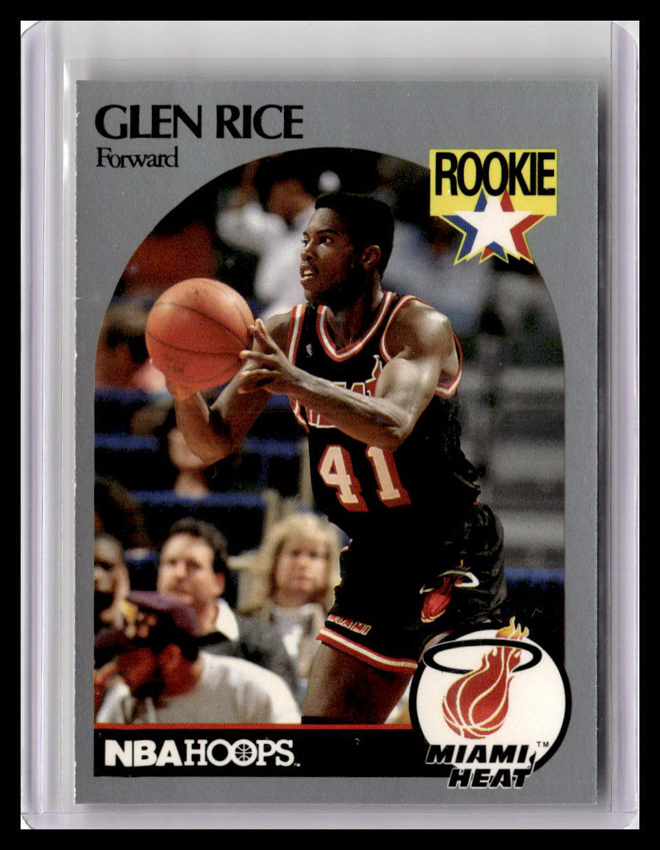 1991 Hoops 100 Superstars #54 Glen Rice