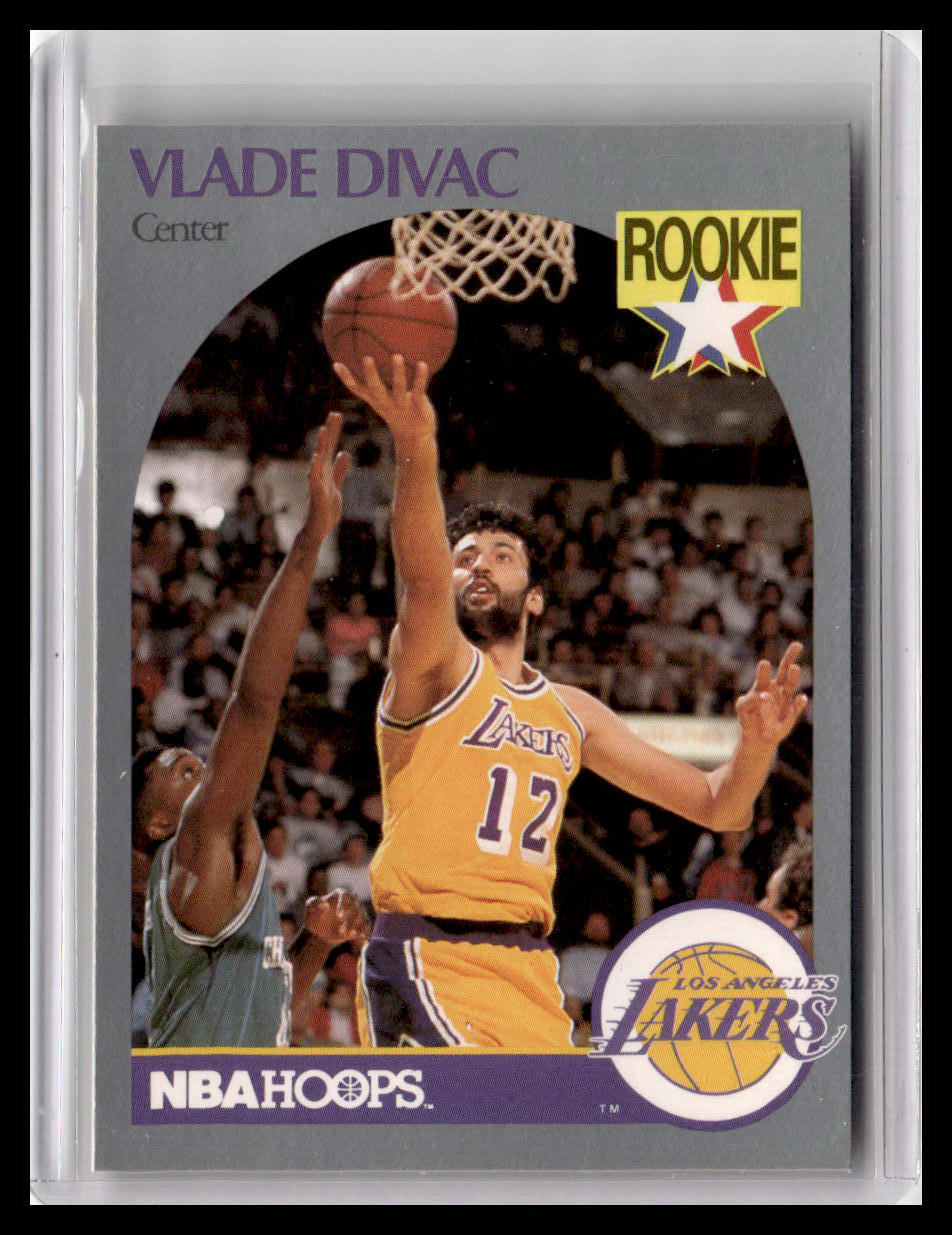 1990 Hoops Team Night Los Angeles Lakers #NNO Vlade Divac