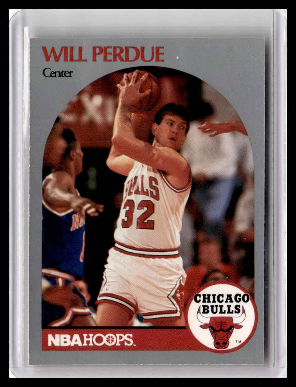 1990 Hoops Team Night Chicago Bulls #NNO Will Perdue