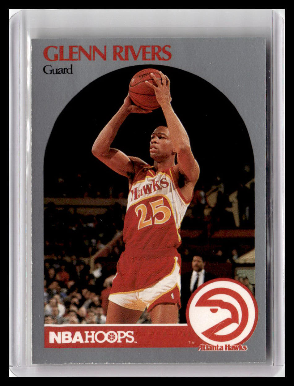 1990-91 Hoops #32 Glenn Rivers