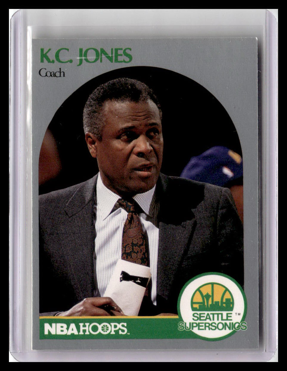 1990-91 Hoops #329 K.C. Jones