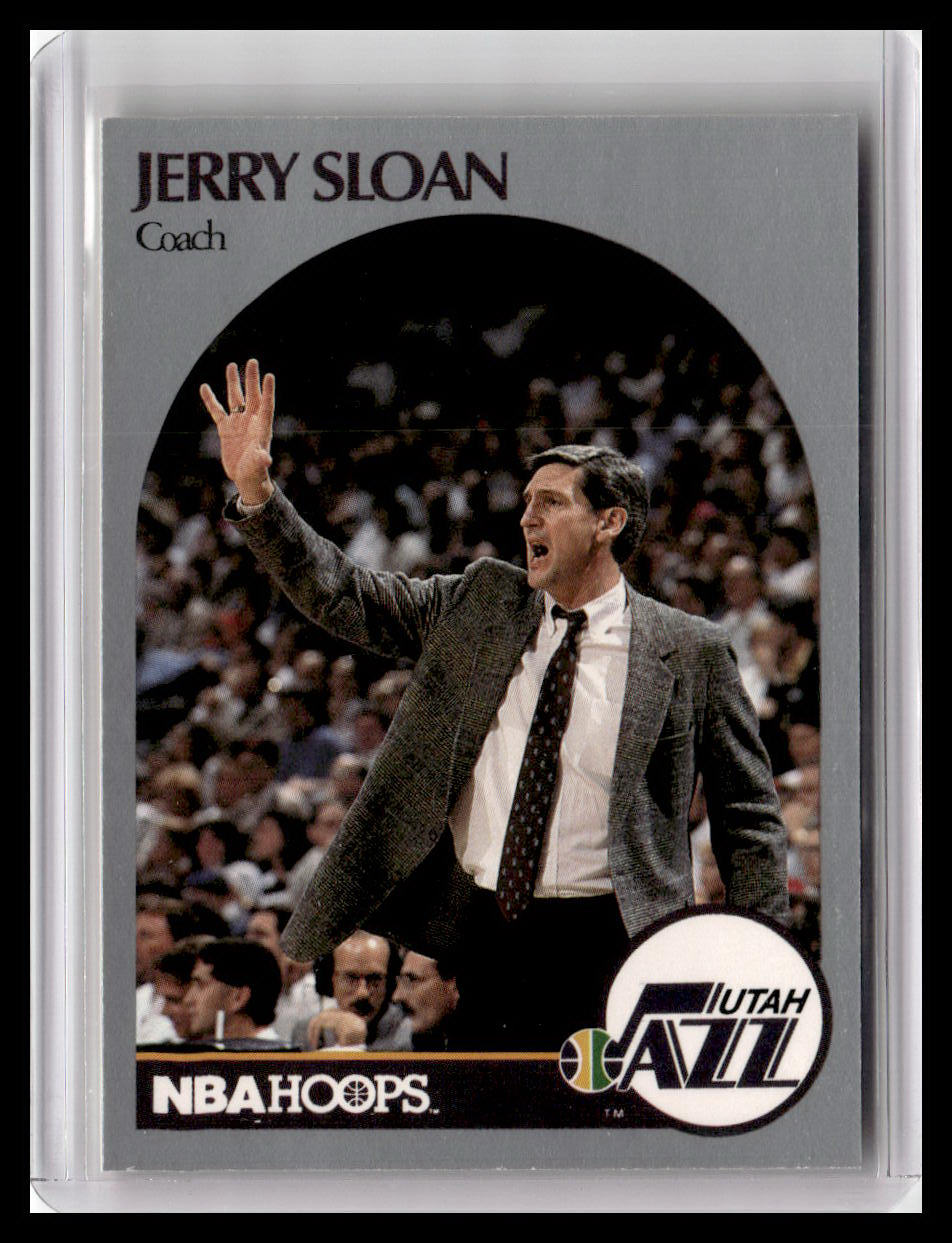 1990-91 Hoops #330 Jerry Sloan
