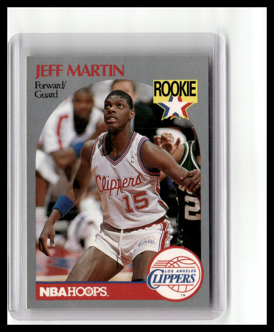 1990-91 Hoops #148 Jeff Martin