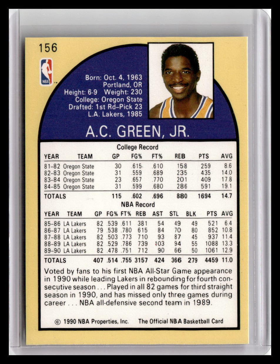 #NNO A.C. Green