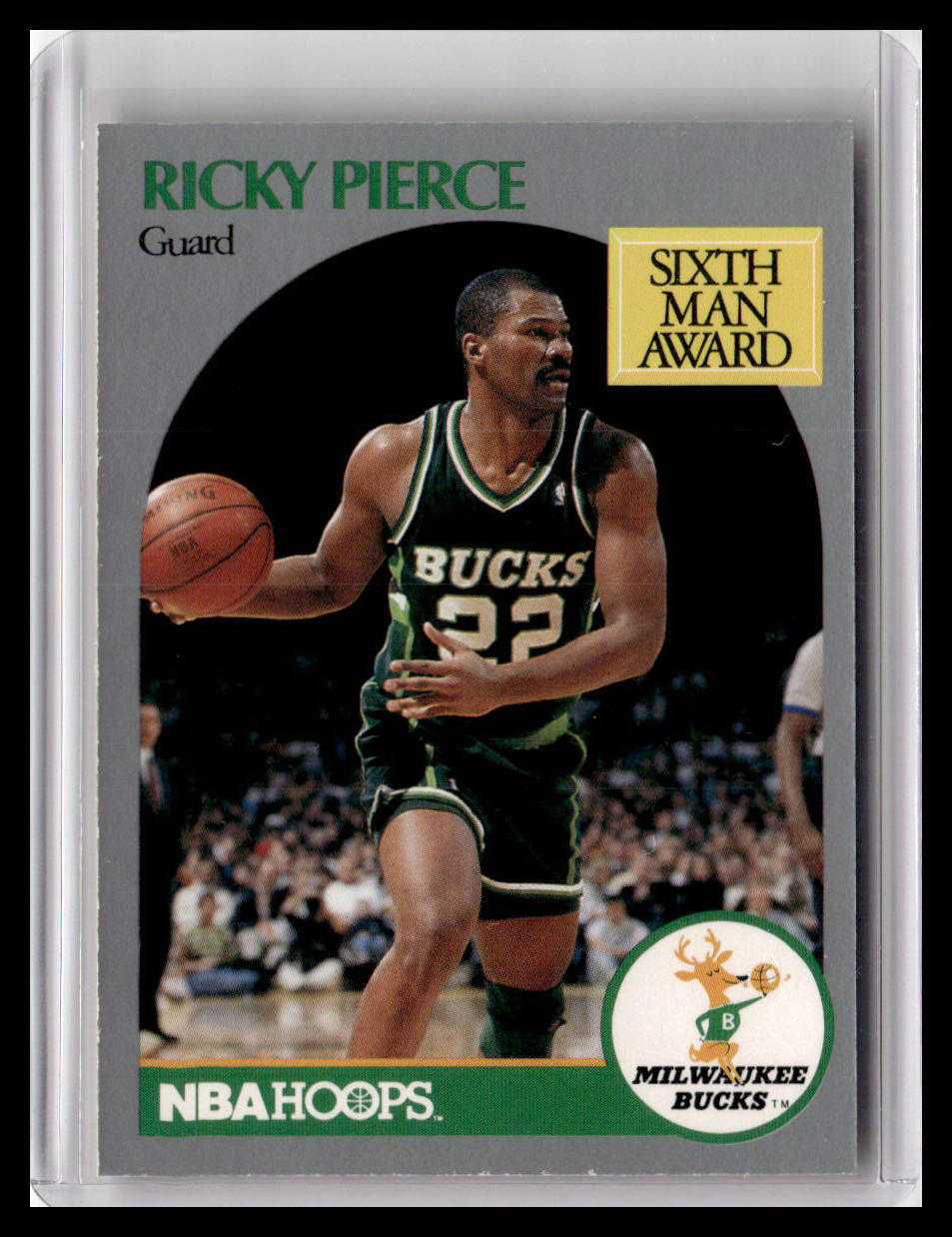 1990-91 Hoops #179 Ricky Pierce