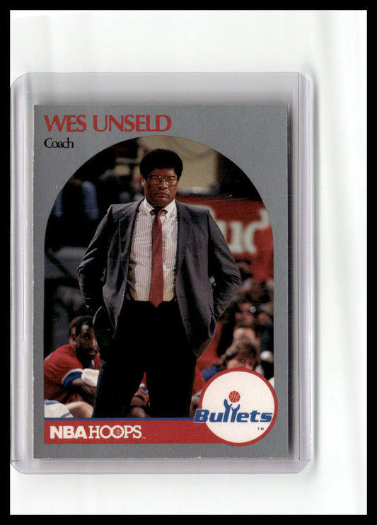 1990-91 Hoops #331 Wes Unseld