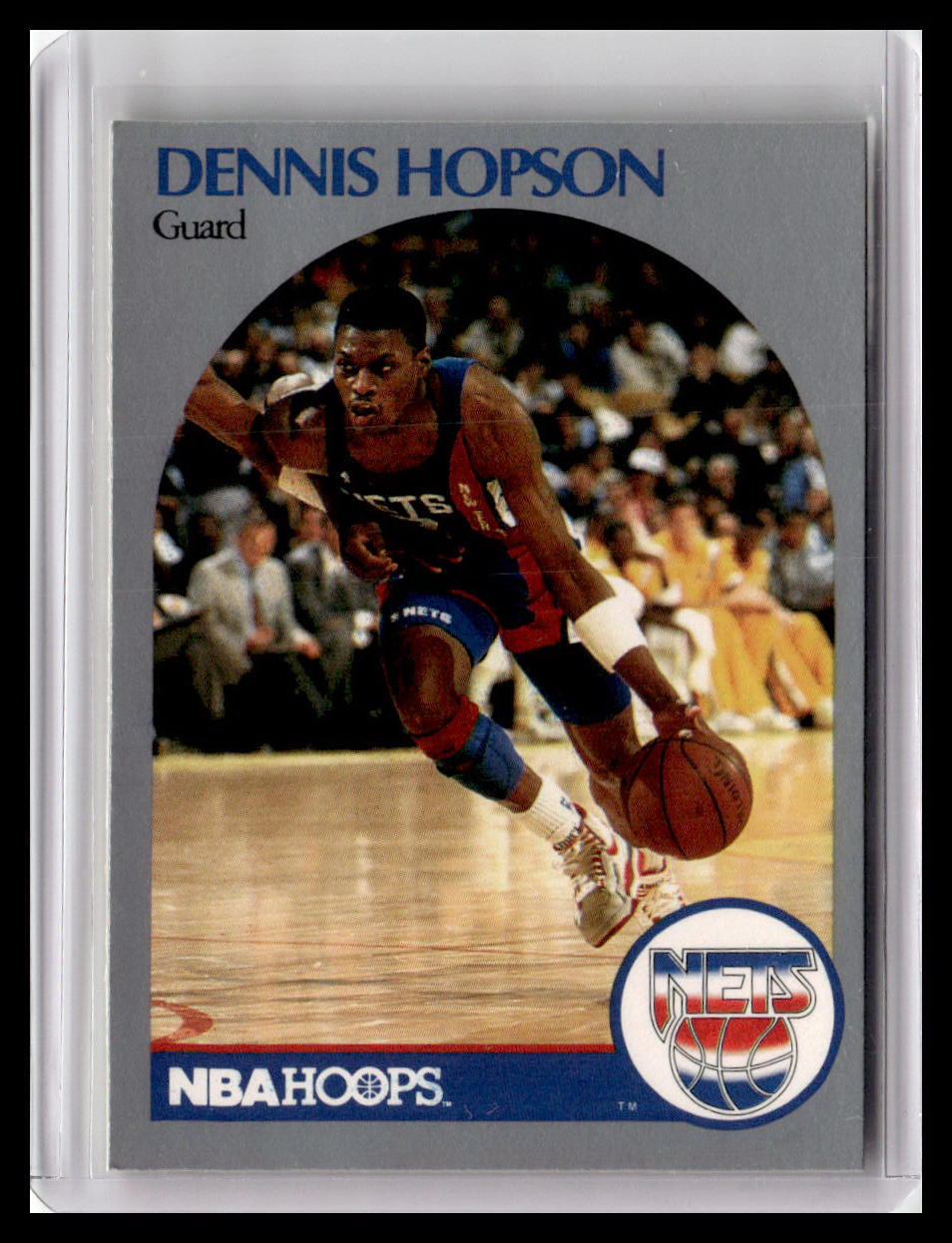1990-91 Hoops #199 Dennis Hopson