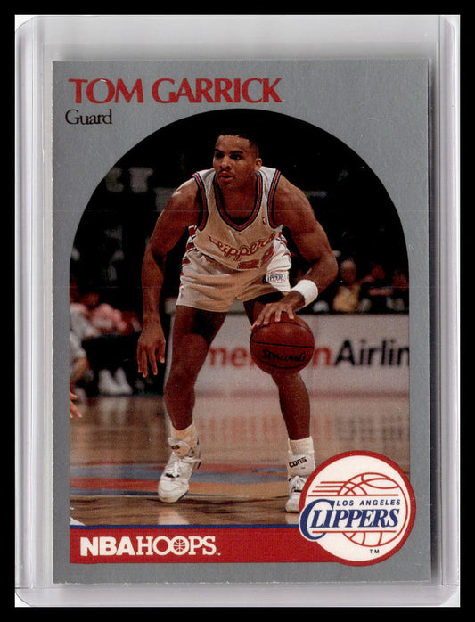 1990-91 Hoops #144 Tom Garrick