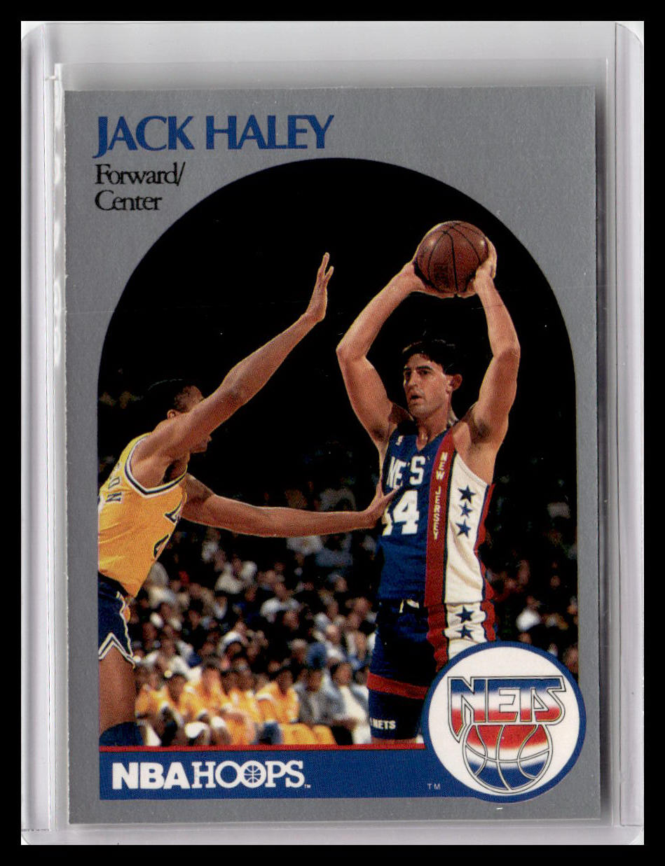 1990-91 Hoops #197 Jack Haley