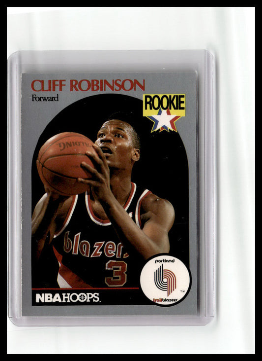 1990-91 Hoops #250 Cliff Robinson