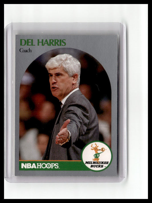 1990-91 Hoops #319 Del Harris