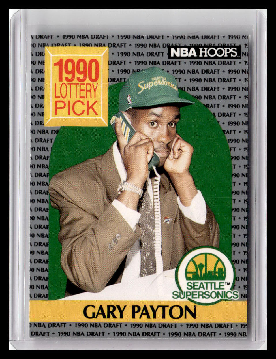 1990 Hoops Team Night Seattle SuperSonics #NNO Gary Payton