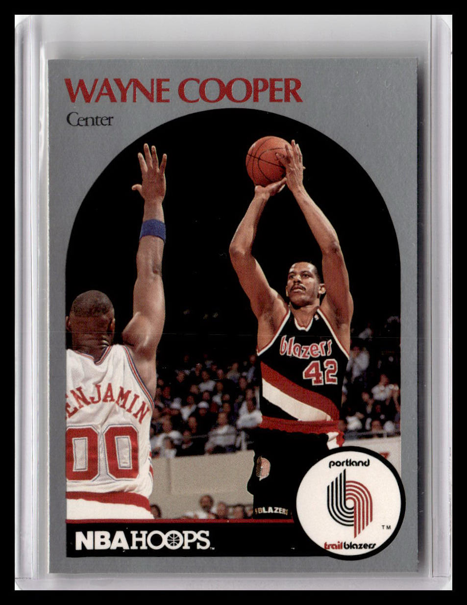 1990-91 Hoops #244 Wayne Cooper