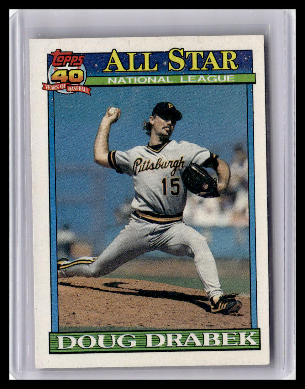 1991 Topps #405 Doug Drabek