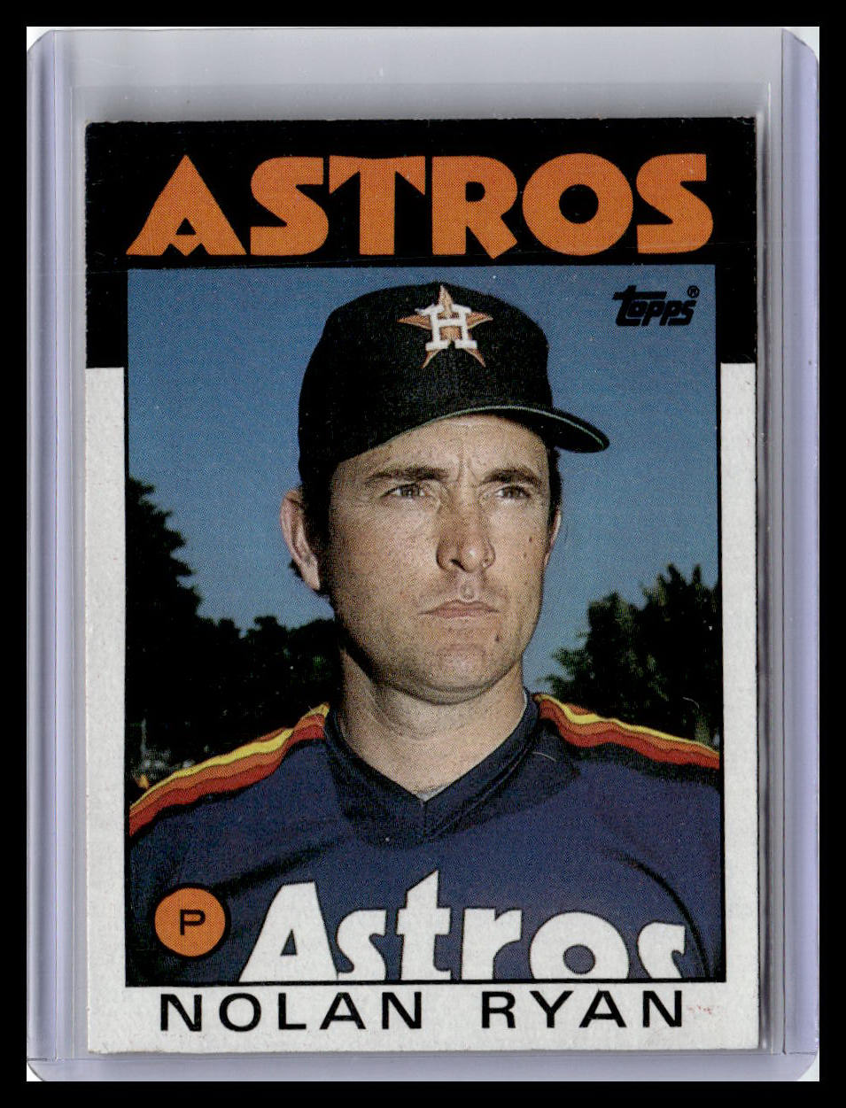 1986 Topps #100 Nolan Ryan