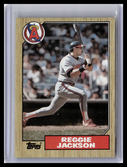 1987 Topps #300 Reggie Jackson