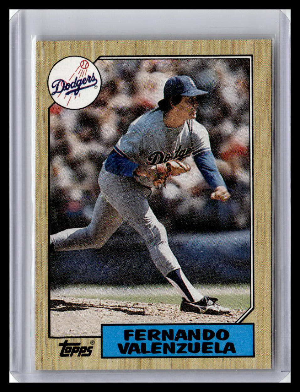 1987 Topps #410 Fernando Valenzuela