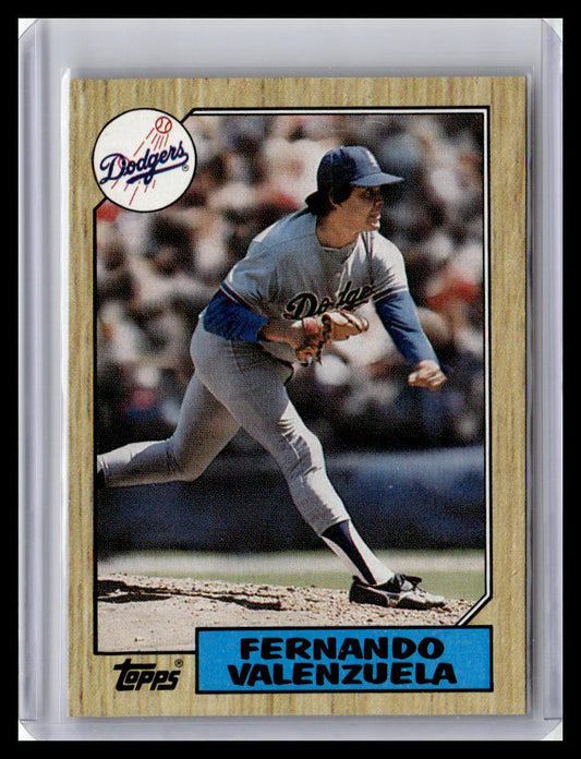 1987 Topps #410 Fernando Valenzuela