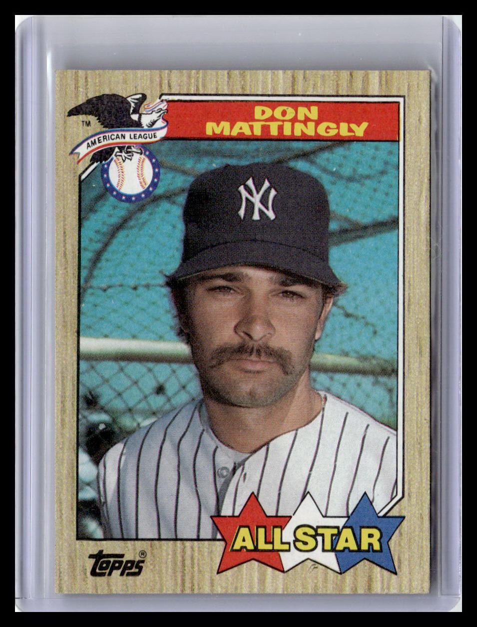 1987 Topps #606b Don Mattingly
