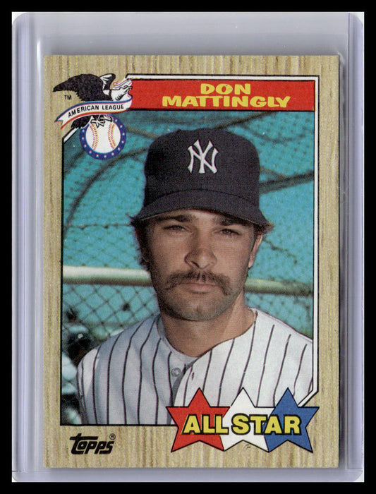 1987 Topps #606b Don Mattingly