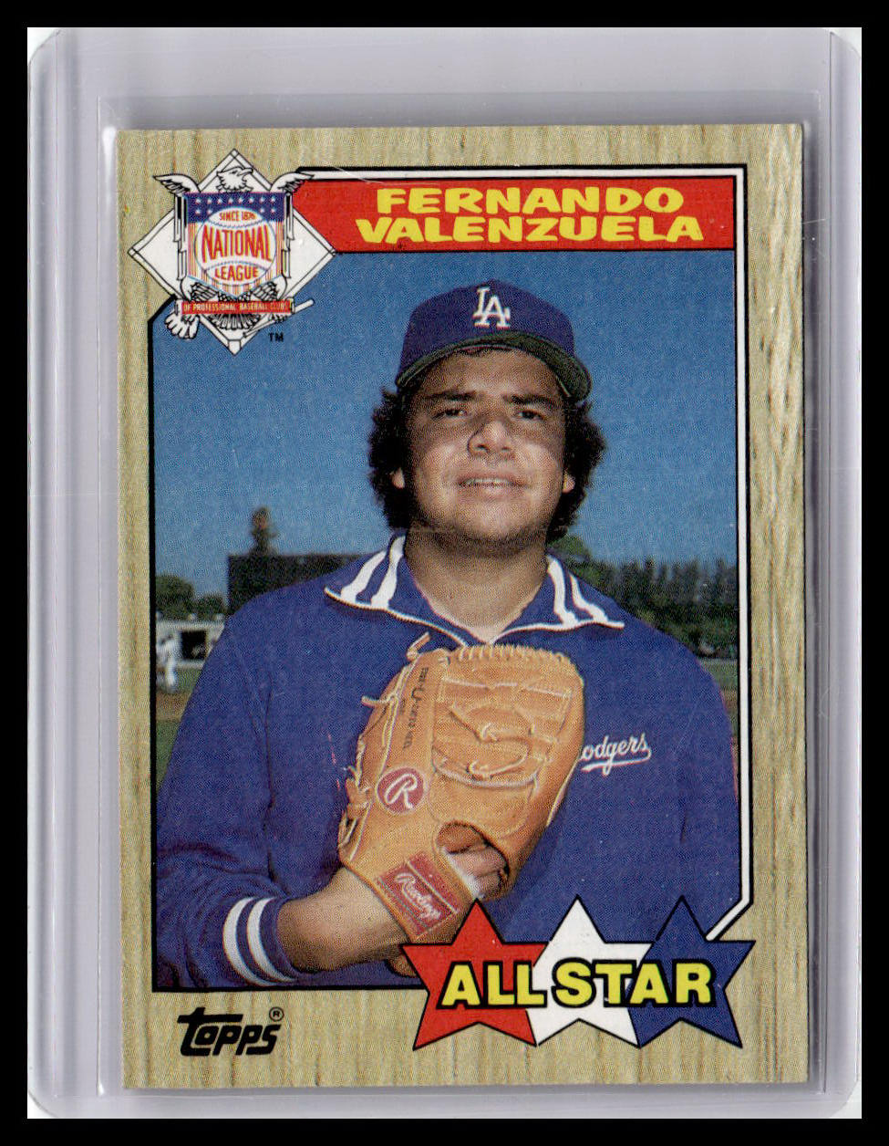 1987 Topps #604 Fernando Valenzuela
