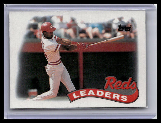 1989 Topps #111 Reds Leaders