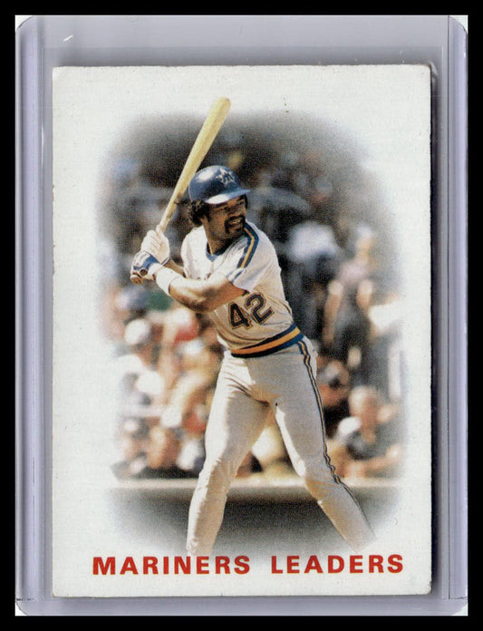 1986 Topps #546 Mariners Leaders