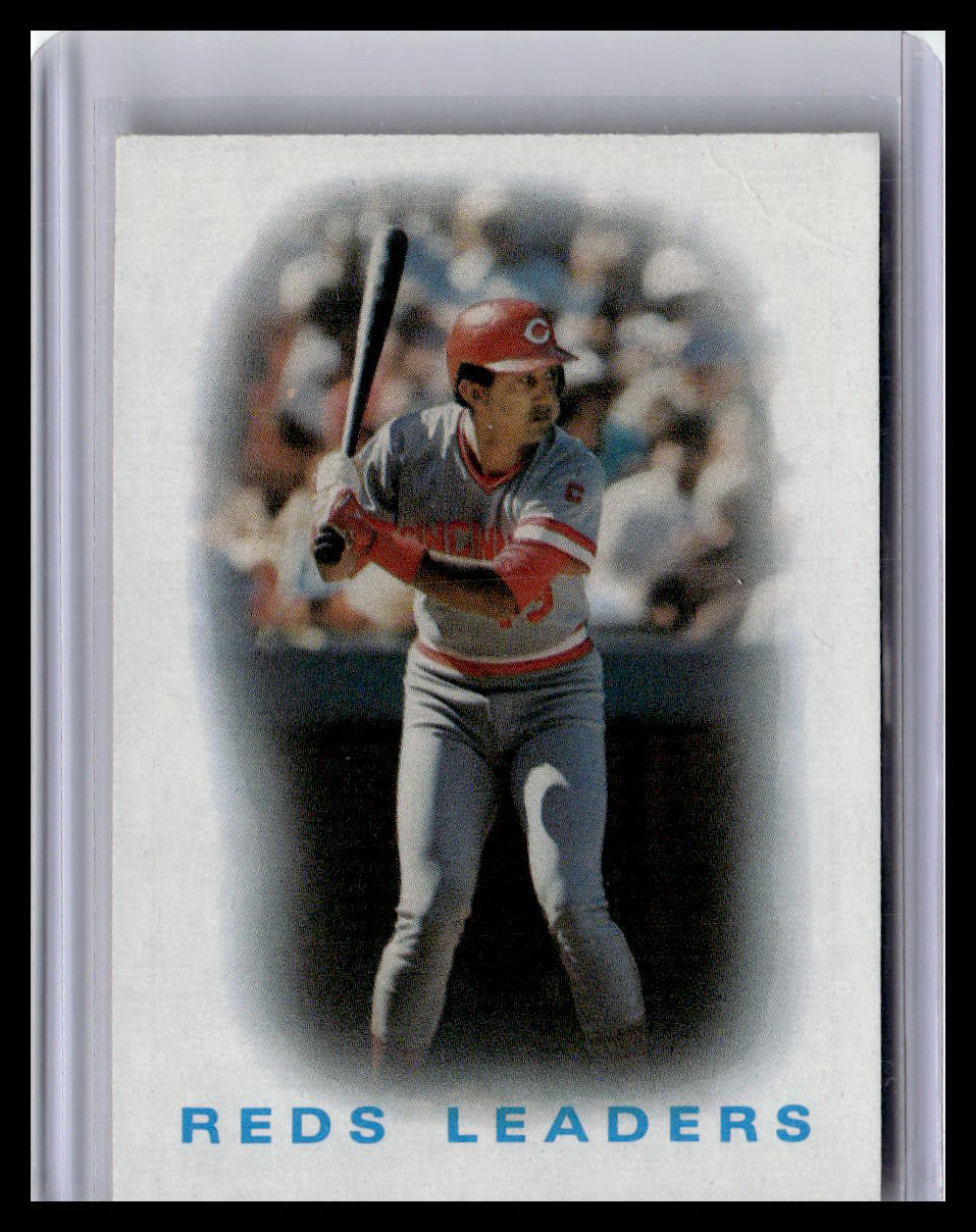 1986 Topps #366 Reds Leaders