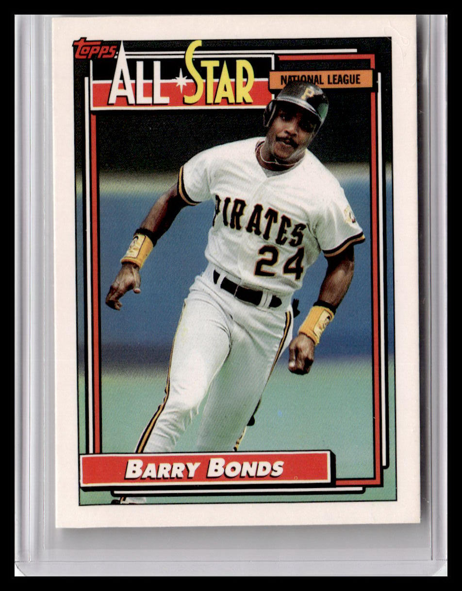 1992 Topps #390 Barry Bonds