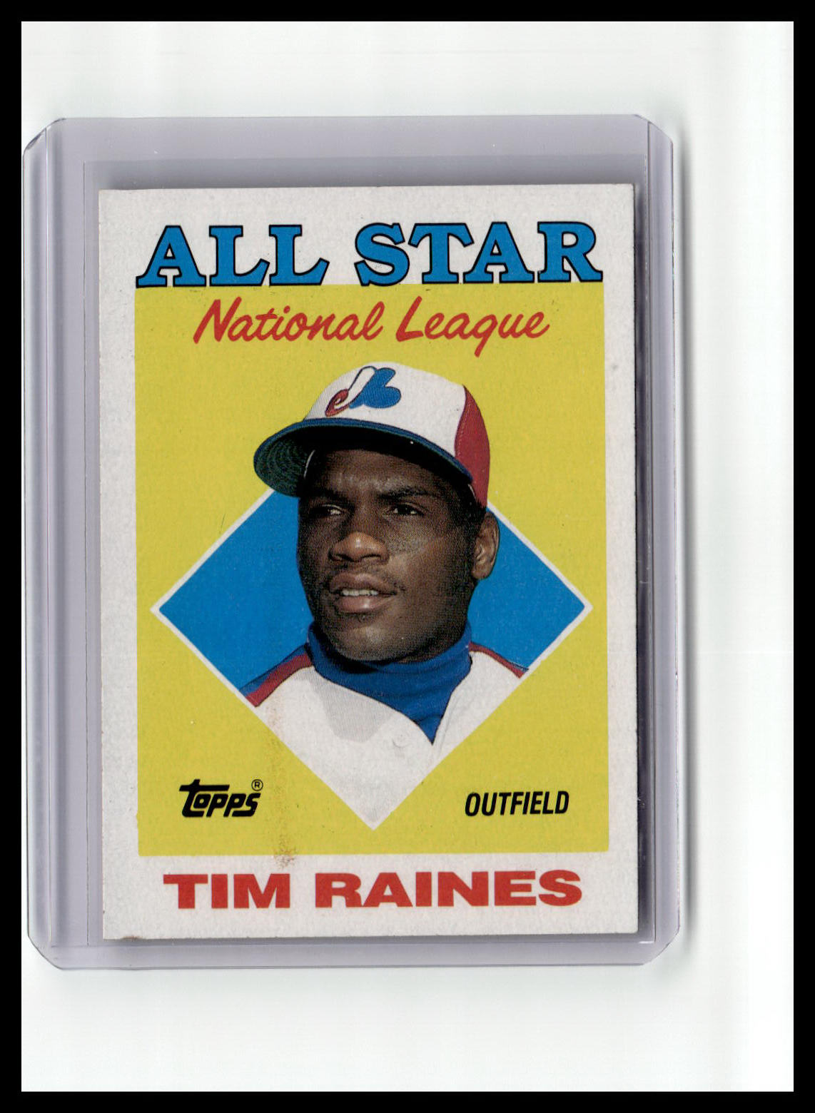 1988 Topps #403 Tim Raines