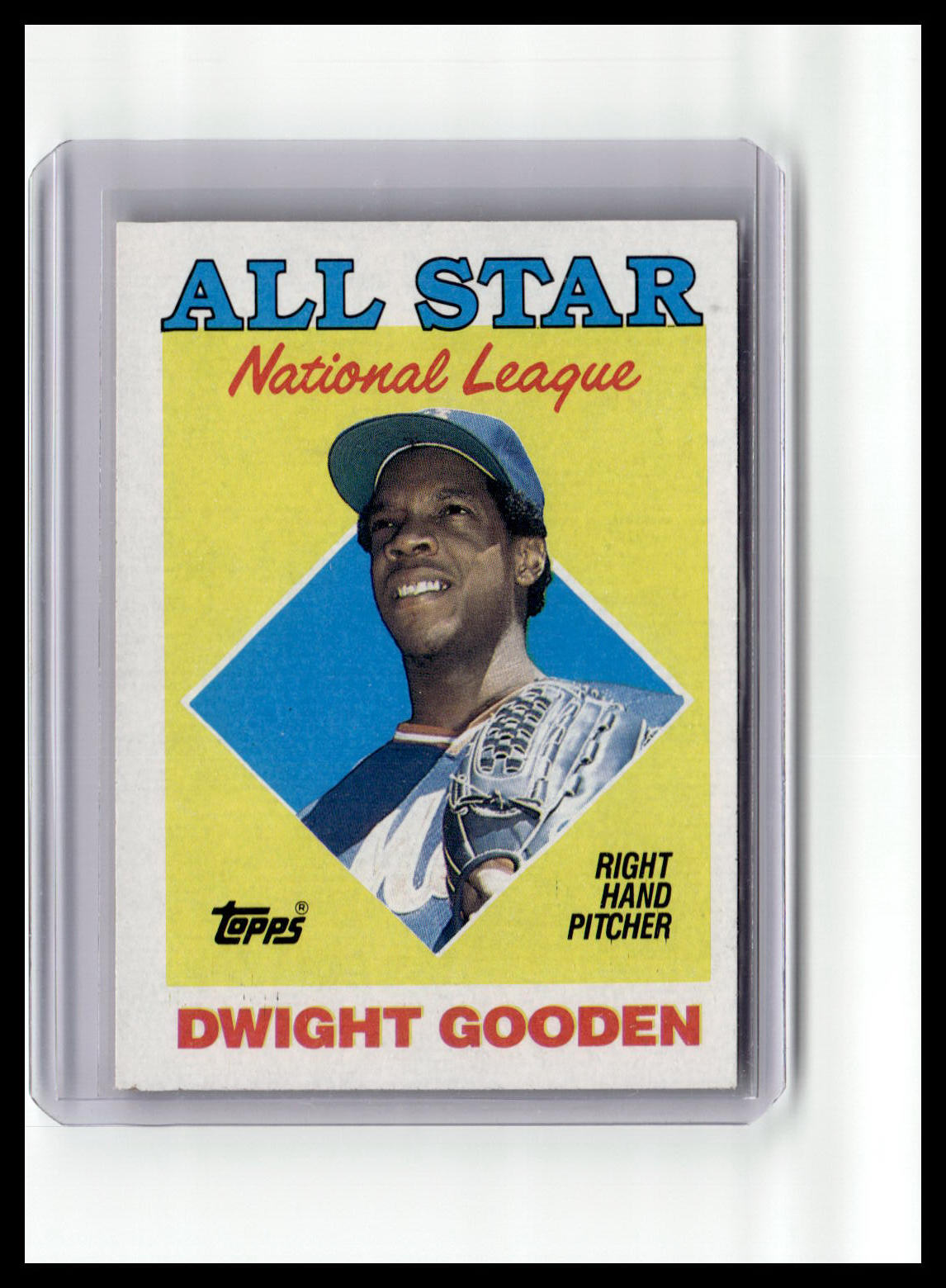 1988 Topps #405 Dwight Gooden Collector's Edition (Tiffany)