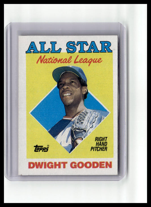 1988 Topps #405 Dwight Gooden Collector's Edition (Tiffany)