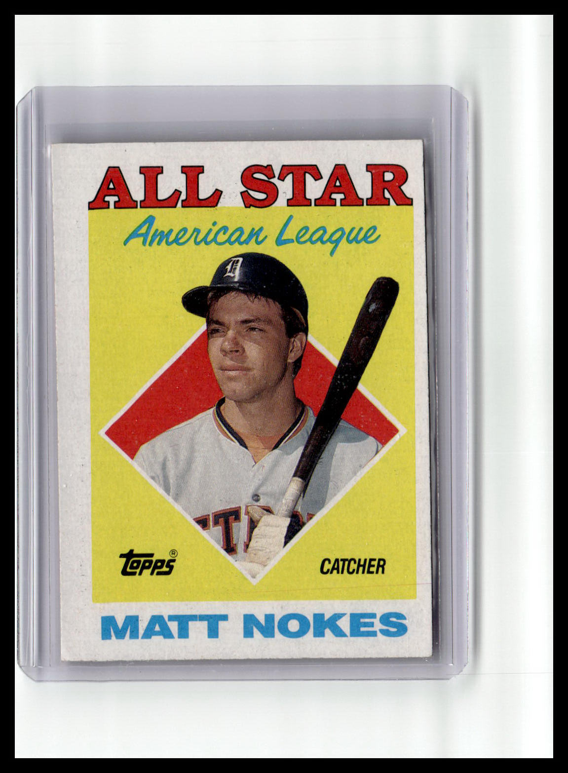 1988 Topps #393 Matt Nokes Collector's Edition (Tiffany)