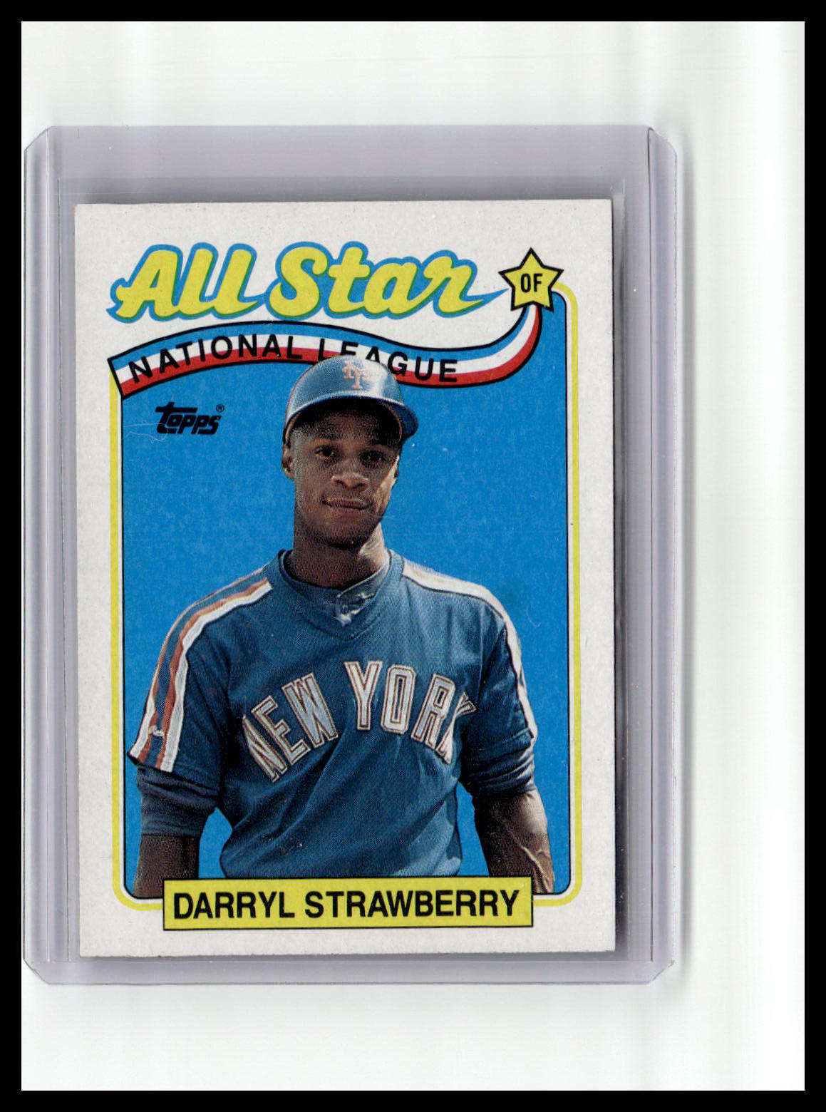 1989 Topps #390 Darryl Strawberry
