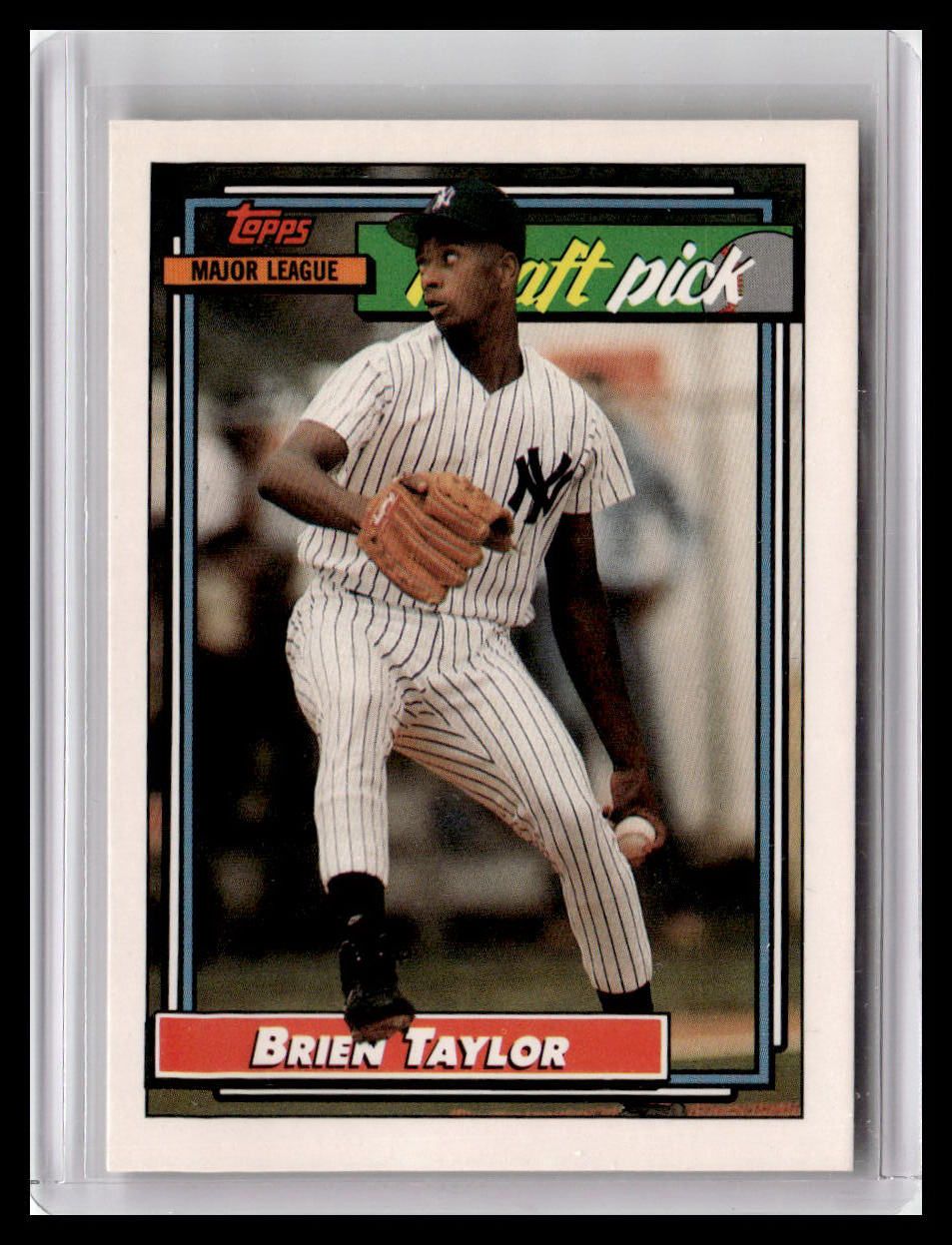 1992 Topps #6 Brien Taylor