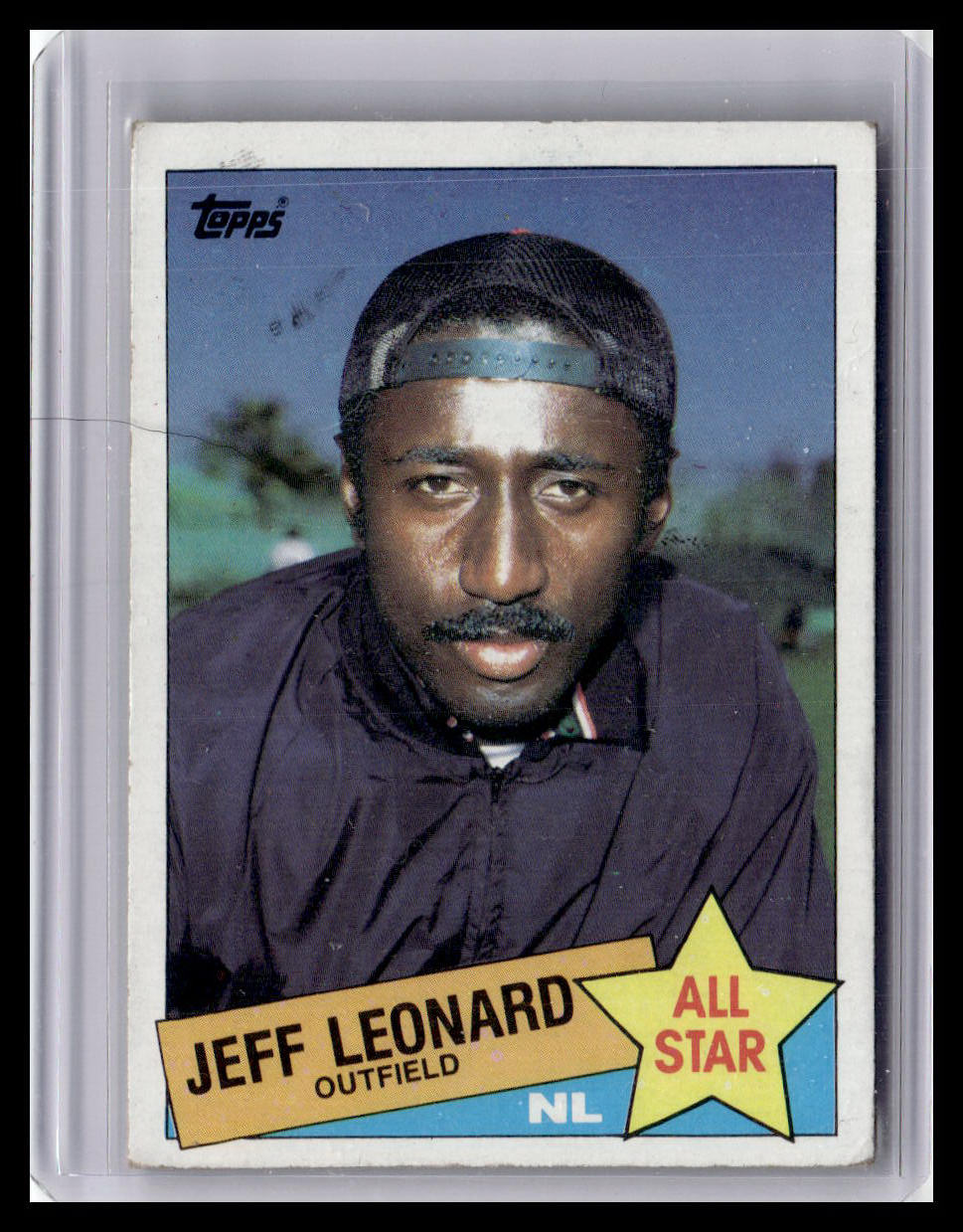 1985 Topps #718 Jeff Leonard