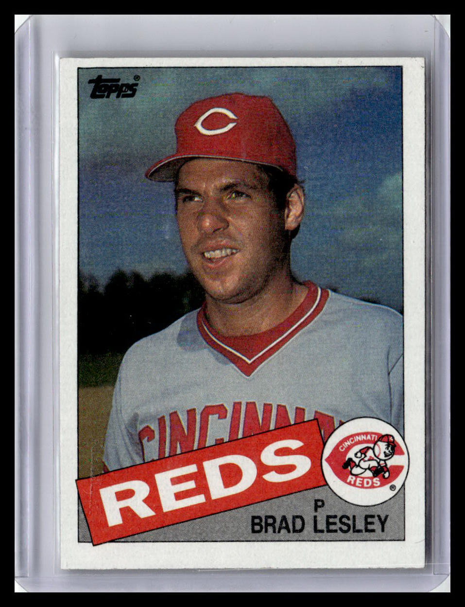 1985 Topps #597 Brad Lesley