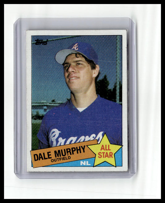 1985 Topps #716 Dale Murphy