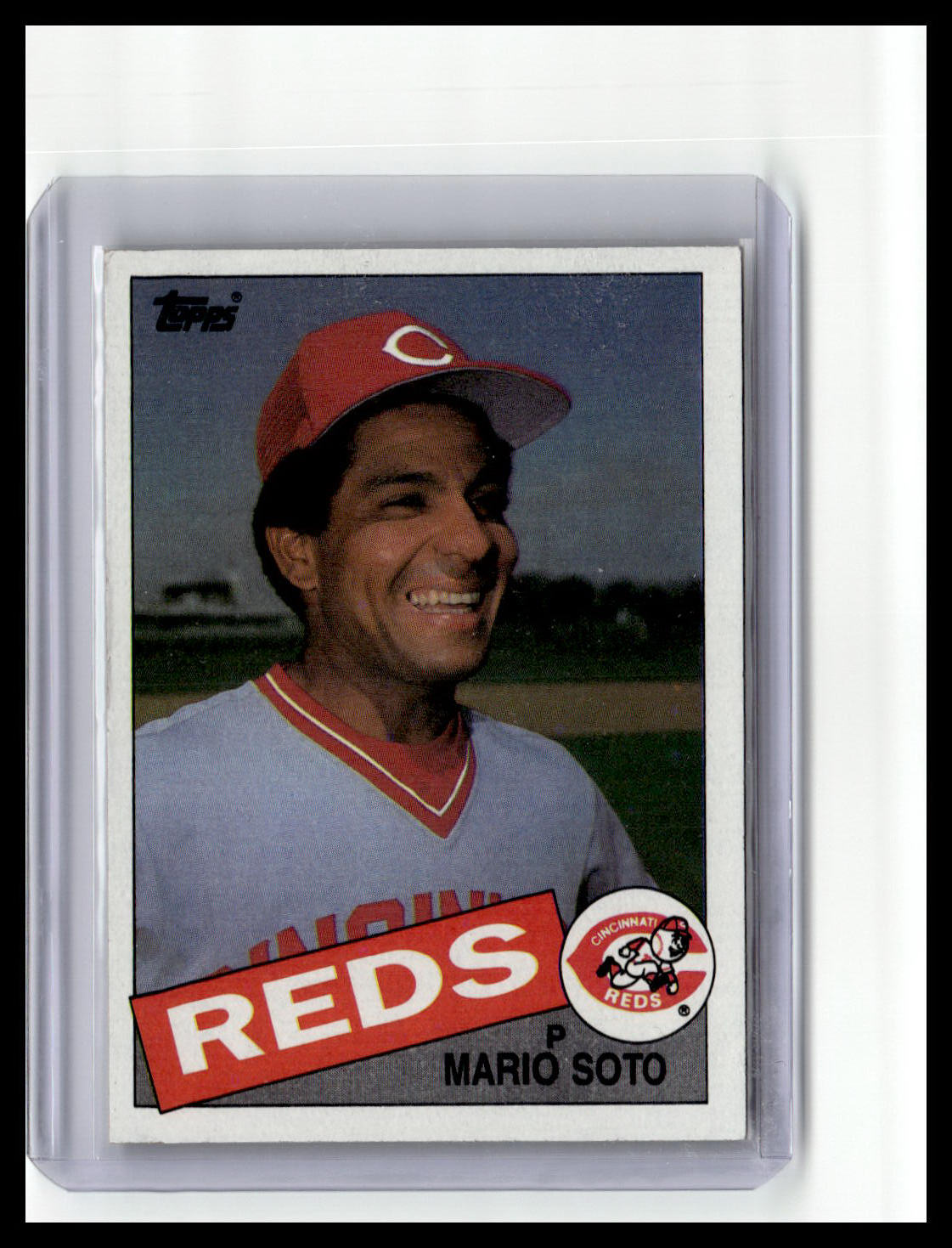 1985 Topps #495 Mario Soto